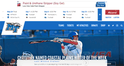 Desktop Screenshot of goblueraiders.com